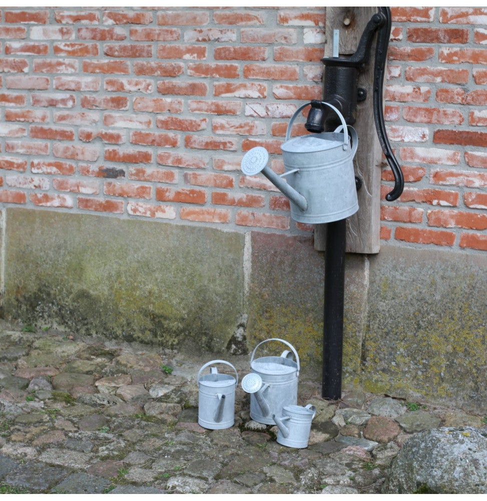 Arrosoir extérieur - L 10,6 x l 22,8 x H 12,4 cm - Zinc - 4