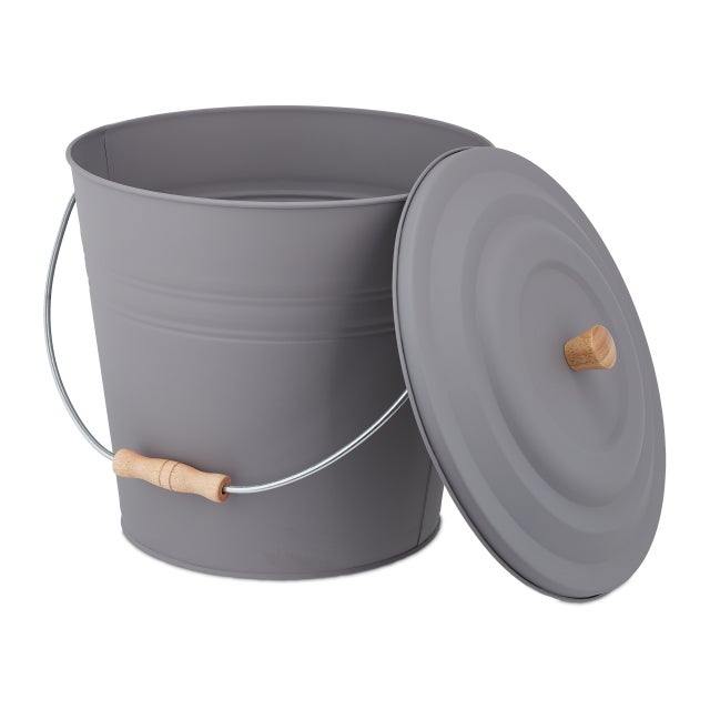 Rayher Set Creativo 4 Pezzi: Innaffiatoio E Secchio In Metallo Per Decorazioni Fai Da Te