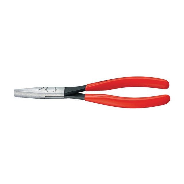 Pince de montage DIN ISO 5743 longueur 200 mm forme 0 poli revêt. en plastique pointe droite KNIPEX