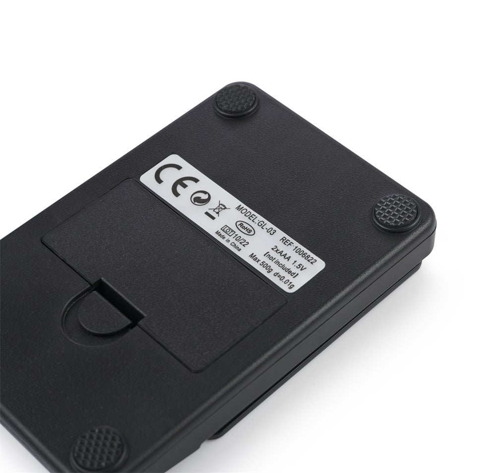 Balance à bijoux/balance à café/balance de poche de haute précision Black M 500g / 0.1g - 2