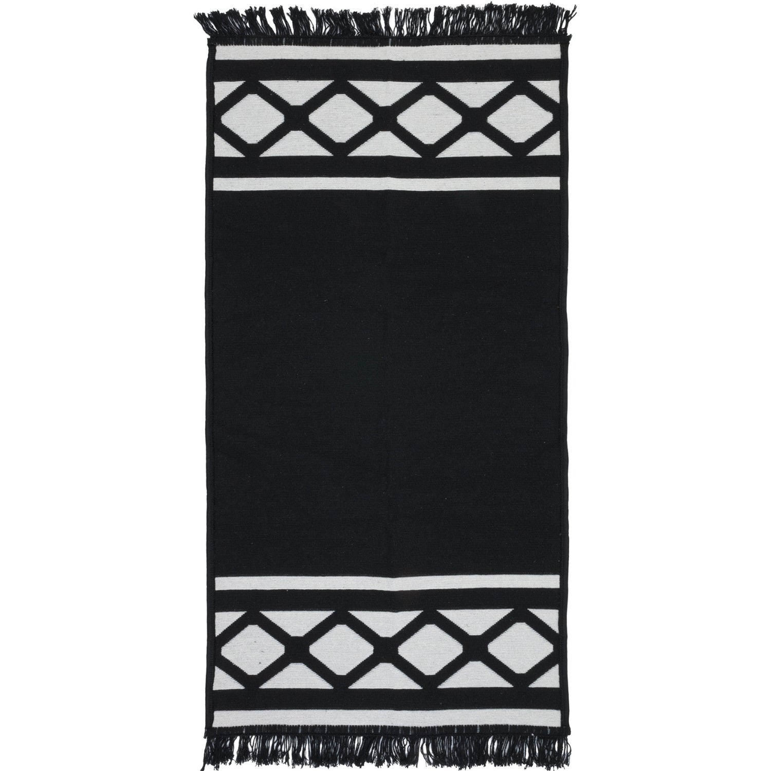 Dywan Kilim Nord 60x120 cm Grecki czarny