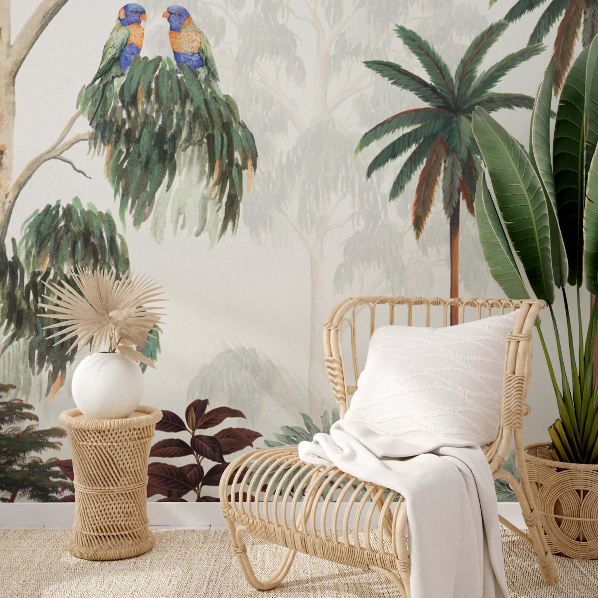 Papier Peint Panoramique Et For t Tropicale Avec Eucalyptus 510x260 papier-peint-panoramique-et-for-t-tropicale-avec-eucalyptus-510x260