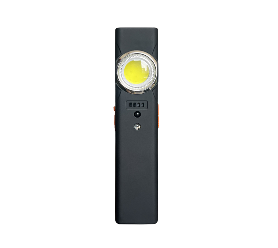 Akumulatorowa lampa robocza USB-C, mini płaska latarka EDC 600 lumenów z podstawą magnetyczną do konserwacji, na kemping i wędrówki