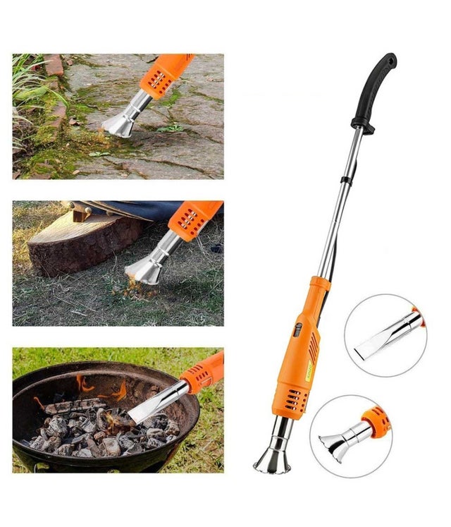 Trade Shop - Bruciatore Erba Elettrico 2000w 230v Diserbante Termico Per Erbacce 60/650 Gradi -