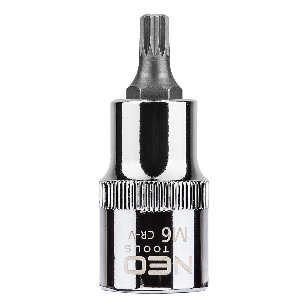 Końcówka Spline na nasadce 1/2", M6 x 55 mm NEO TOOLS