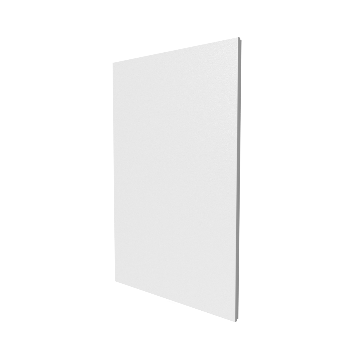 Porte Saillie pour bac d'encastrement BTT3 - 2x13 modules ATOLE - Blanc - H. hors-tout 860 mm - 5