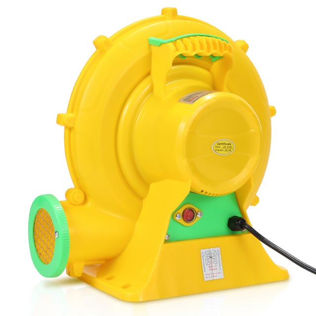 Elettrico Gonfiabile 370W Soffiatore d'Aria per Castello Gonfiabile Giallo