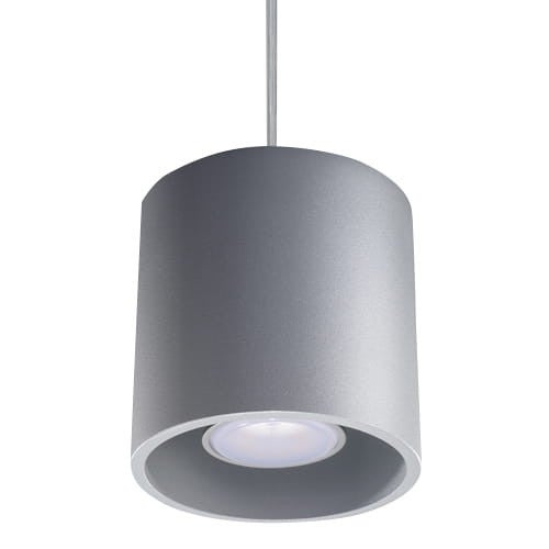 Lampa sufitowa wisząca Orbis szara 1xGU10x40W wym: 80 x 10 x 10 cm metal Sollux Lighting