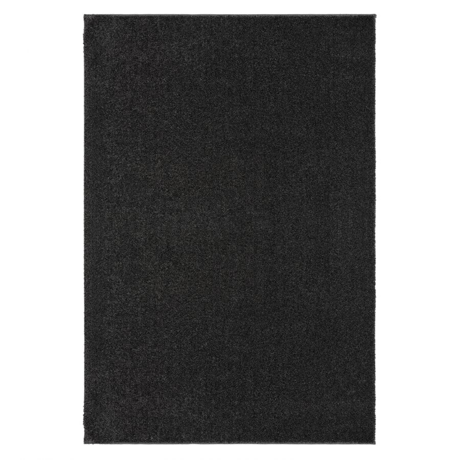 Tapis uni gris anthracite MONTANA Gris - 300x400 cm | Leroy Merlin
