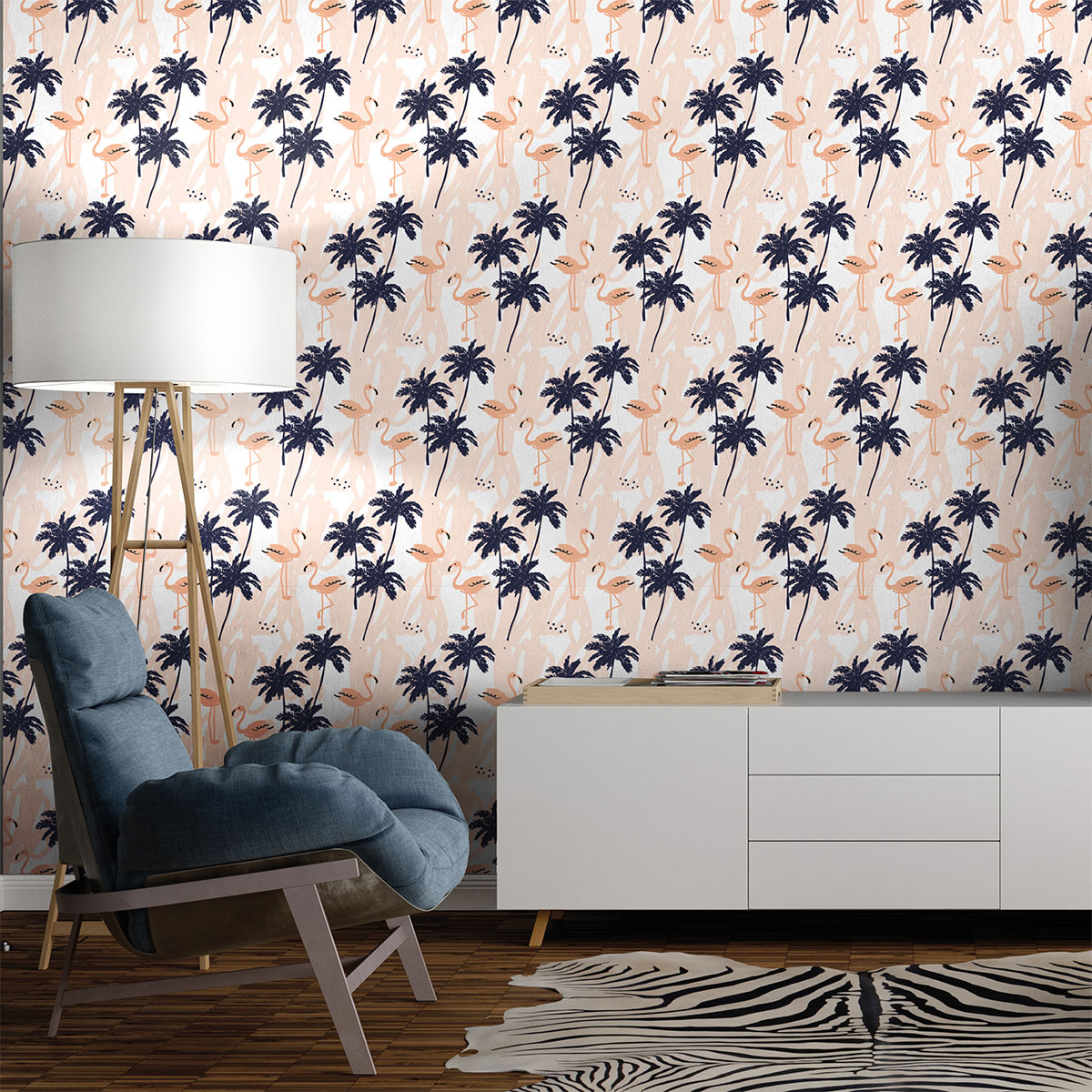 Adesivo arazzo tropicale mongkol - Sticker adesivo - adesivi murali - 60x60cm - 3