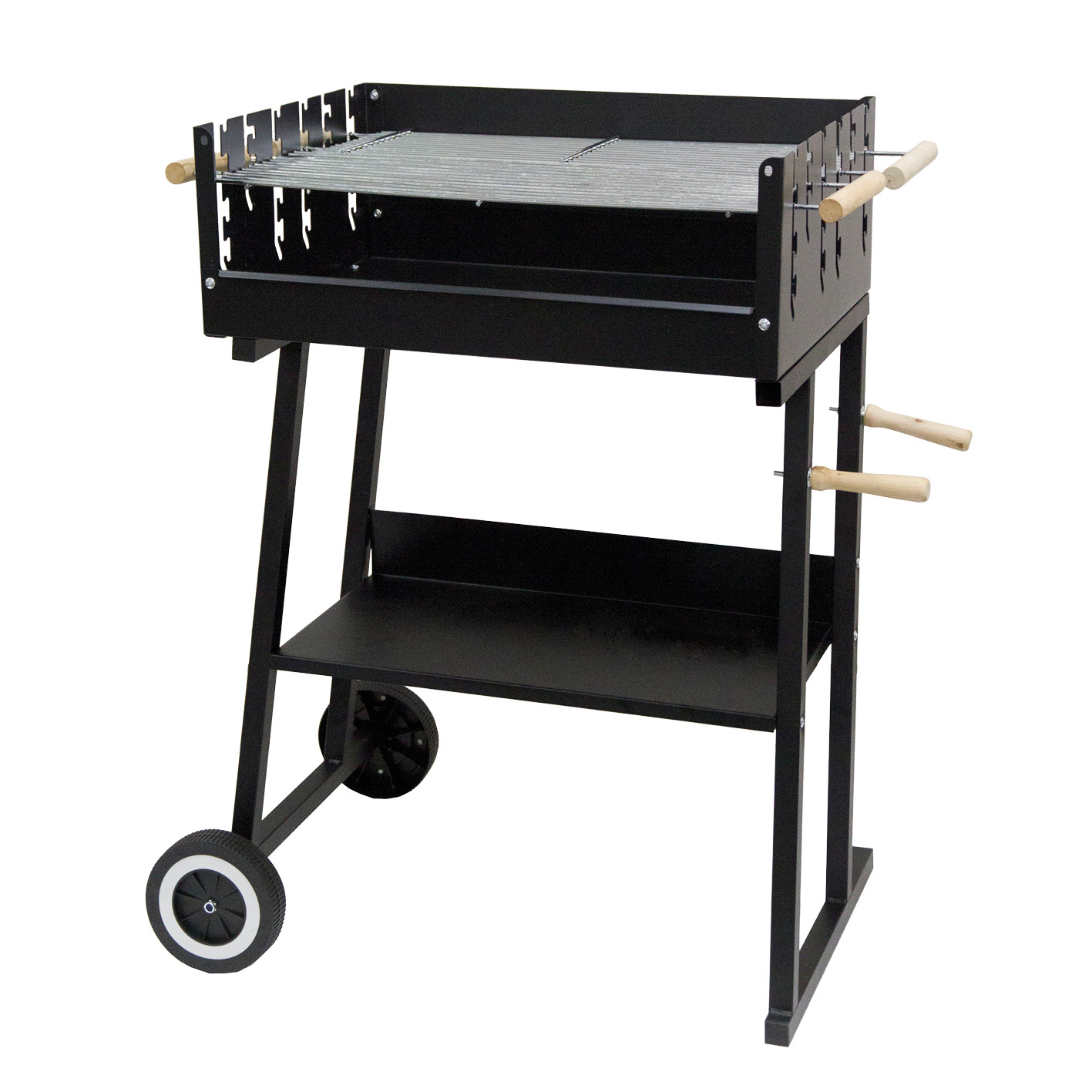 Grill prostokątny wózek 61 x 45 cm - 11470