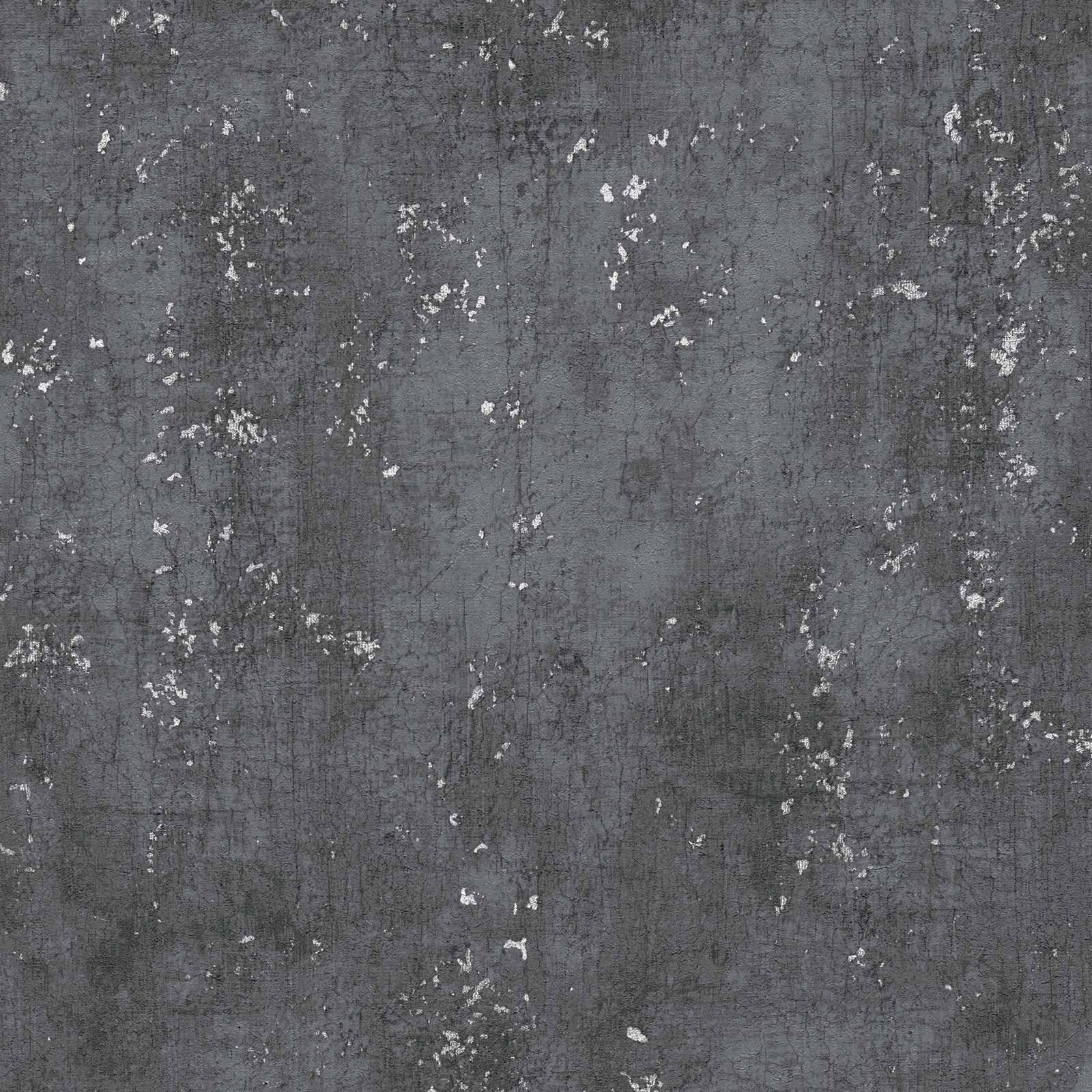 Papel pintado negro ceniza y gris papel pintado vinílico cemento estilo industrial moderno papel pintado de pared gofrado para interior retro