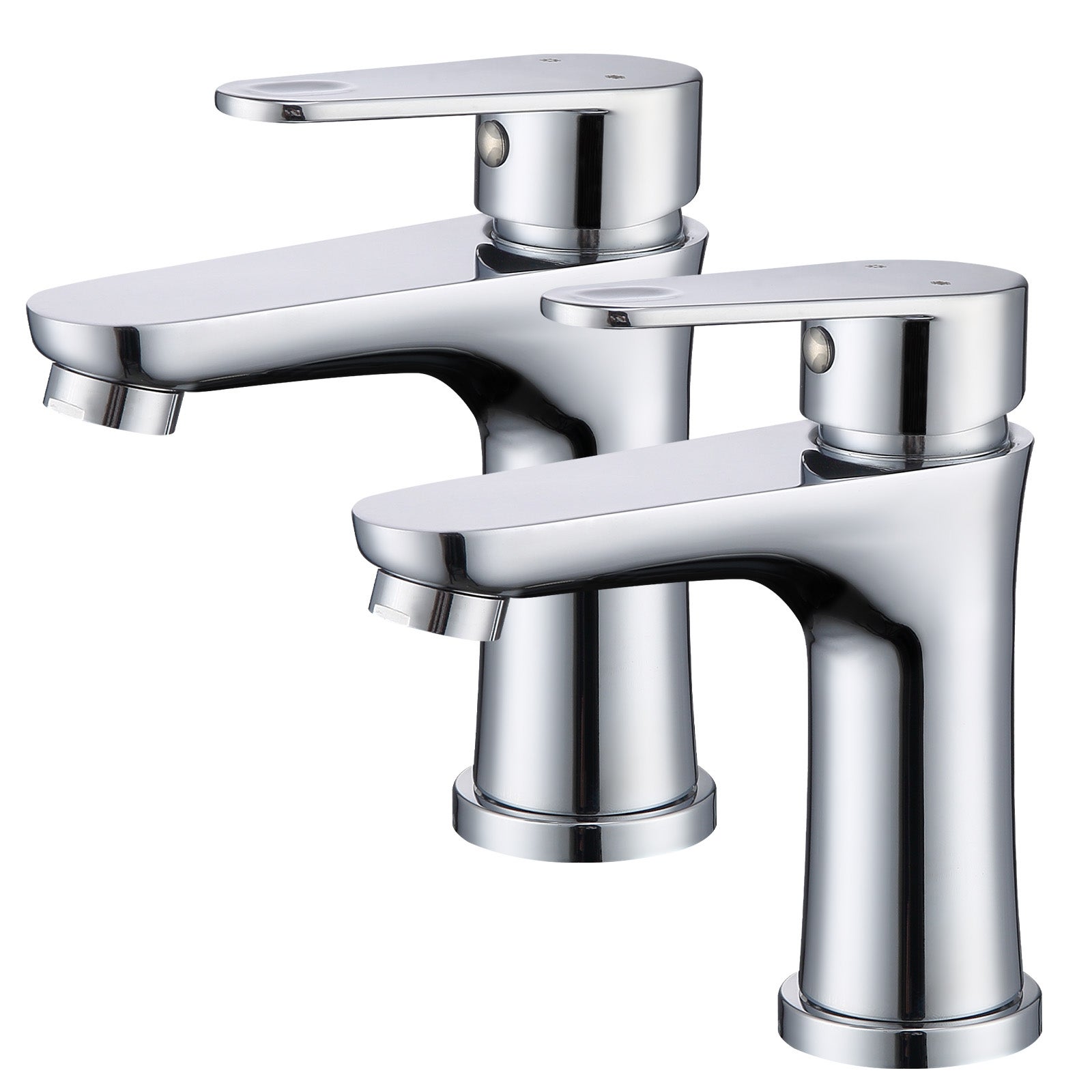 Robinet / Mitigeur Pour Lavabo – Argenté – Occasion – Salle De Bain