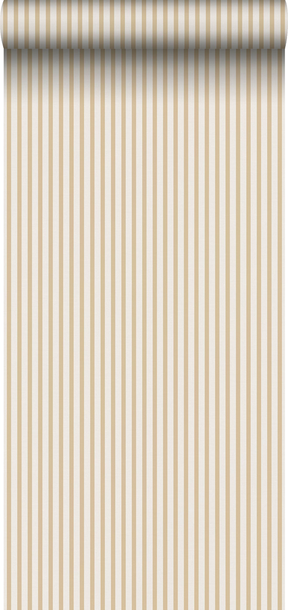 Tapeta paski żółtymIbeżowym - 53 cm x 10.05 m - SANDERS &amp; SANDERS