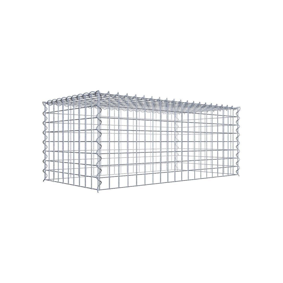 Gabiona - Gavión Para Cultivo Tipo 4 100 Cm X 40 Cm X 20 Cm (L X A X P