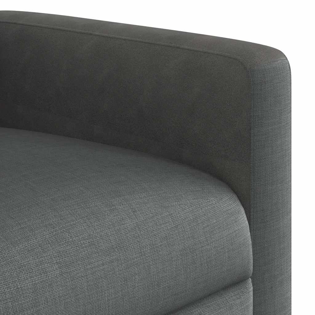 Fauteuil de télévision | Fauteuil inclinable Gris foncé Tissu CFW90837 - 9