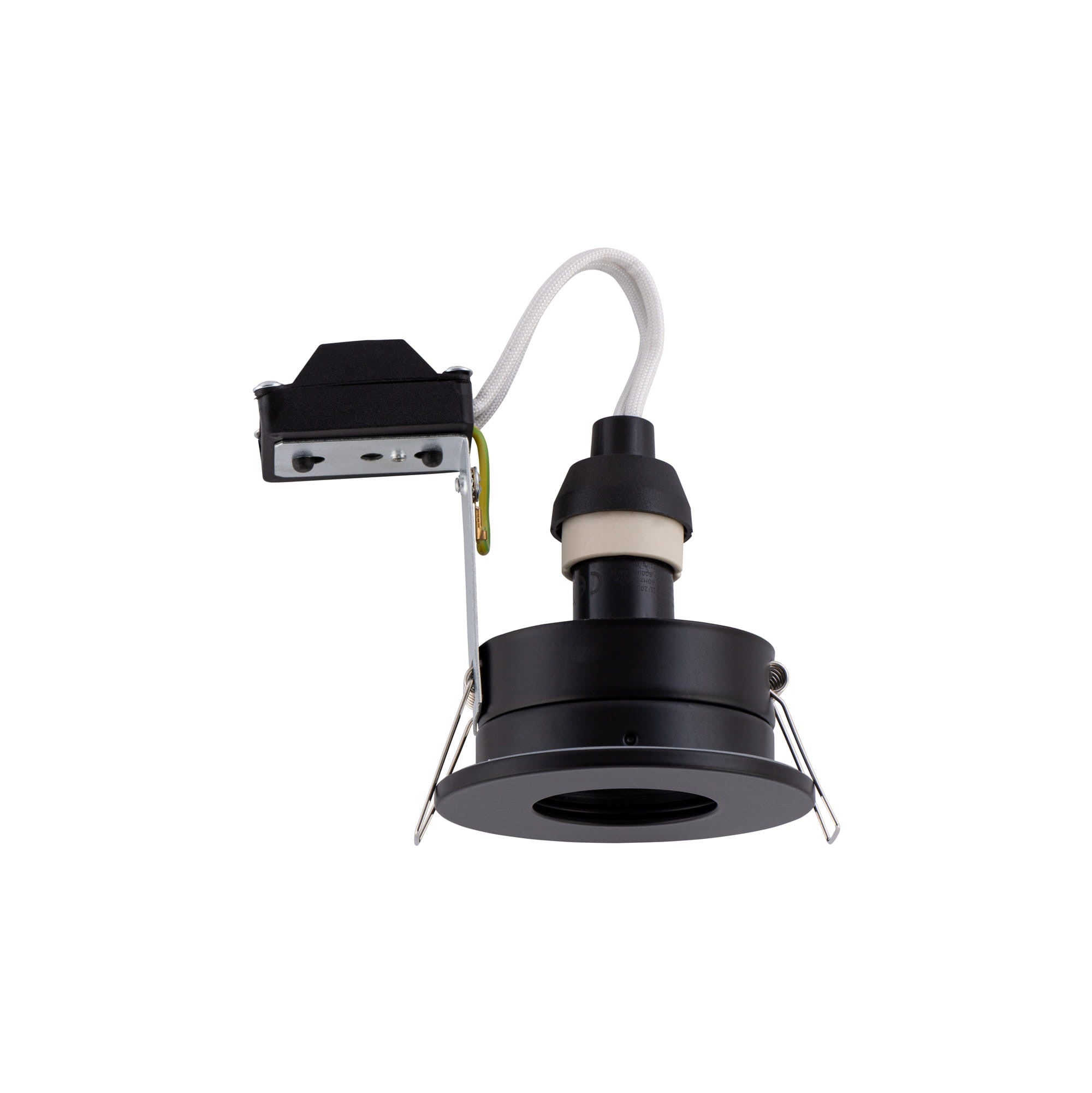 Oprawa sufitowa wpuszczana podtynkowa Golf czarna 1xGU10x15W okrągła IP54 wym: 8,3 x 8,3 cm aluminium Nowodvorski Lighting - 3