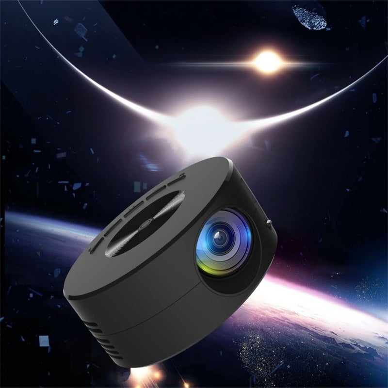 Projecteur portable mini pour la maison avec USB, audio, compatible smartphone, haute qualité d'image et facile à utiliser - 4