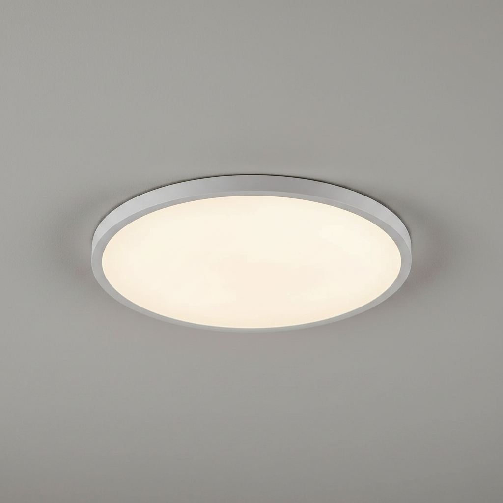 Plafon Paulos okrągły biały LED 48W 4000K 4150lm wym: 2,5 x 50 cm IP20 tworzywo sztuczne Rabalux