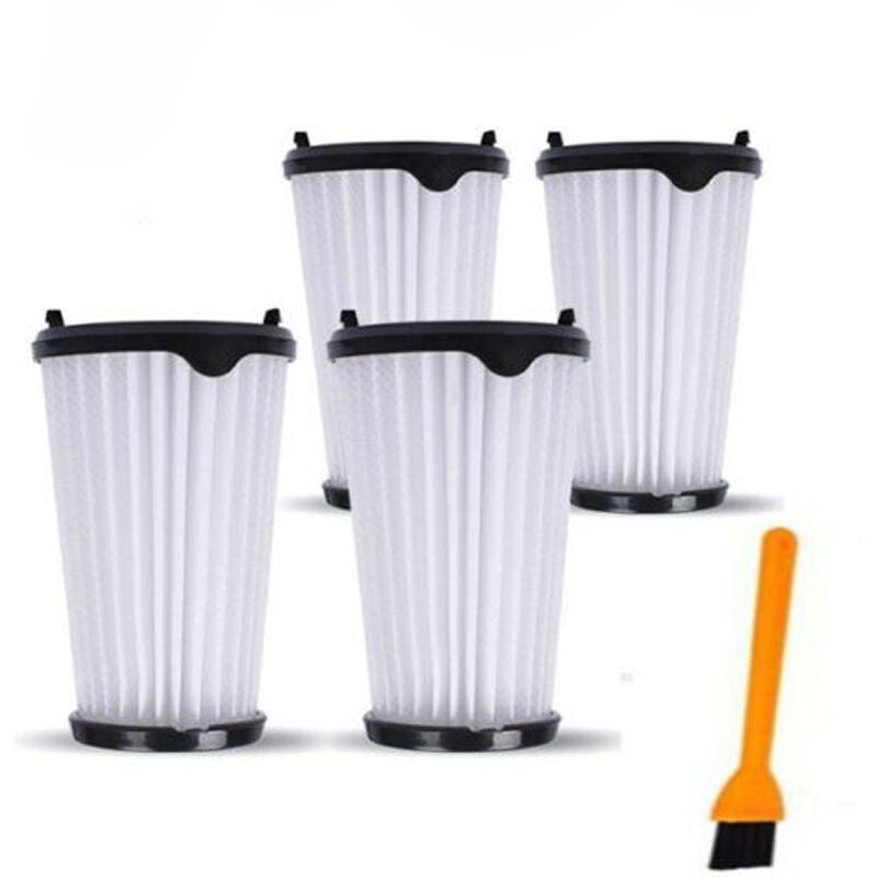 Set filtre aspirator 4 piese cu perie de curățare pentru aspirator AEG CX7 CX7-2 AEF150