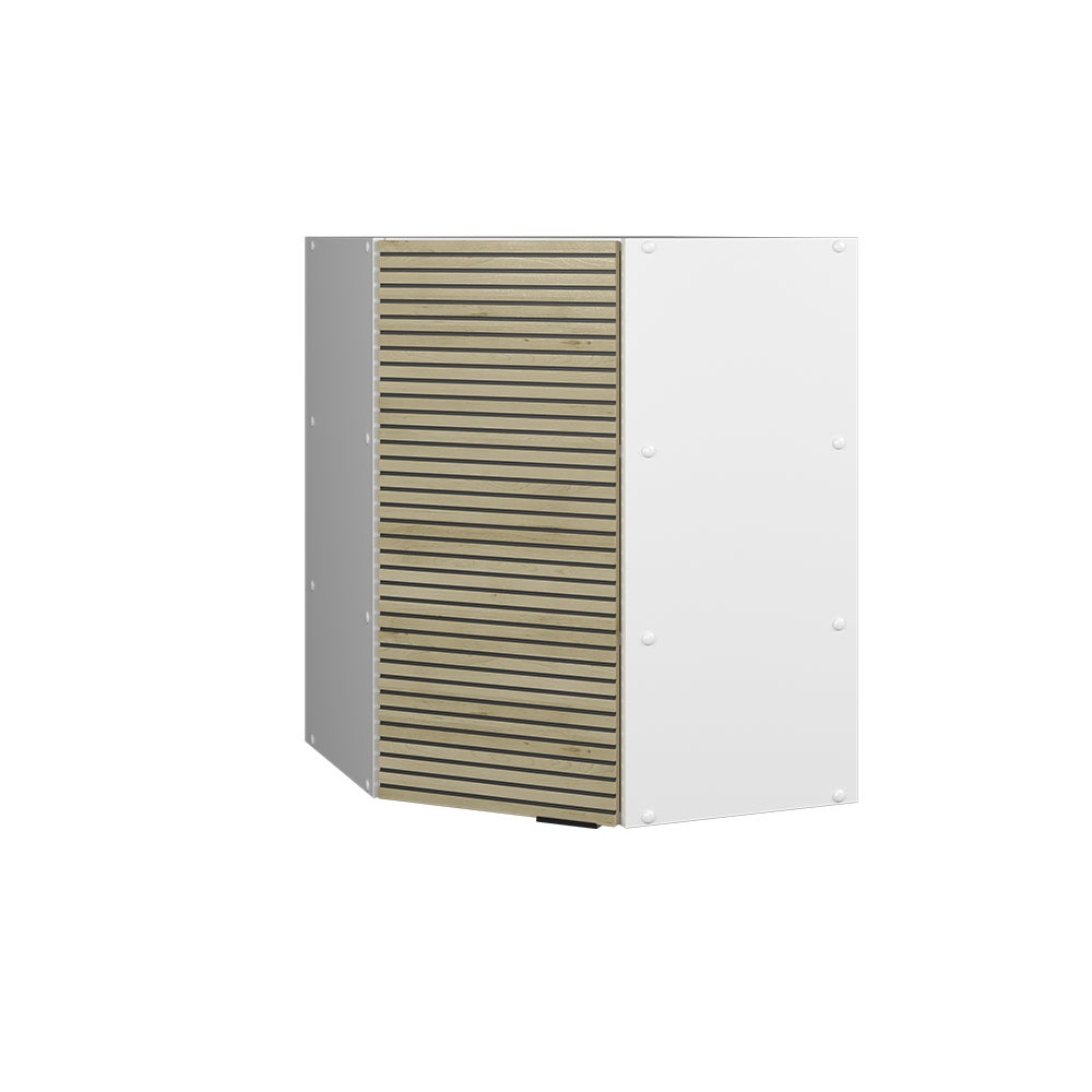 Vicco Szafka wisząca narożna Fame-Line, Panel dębowy, 57 cm