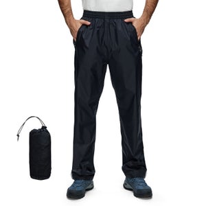donhobo Pantaloni da uomo foderati in pile, antivento, caldi
