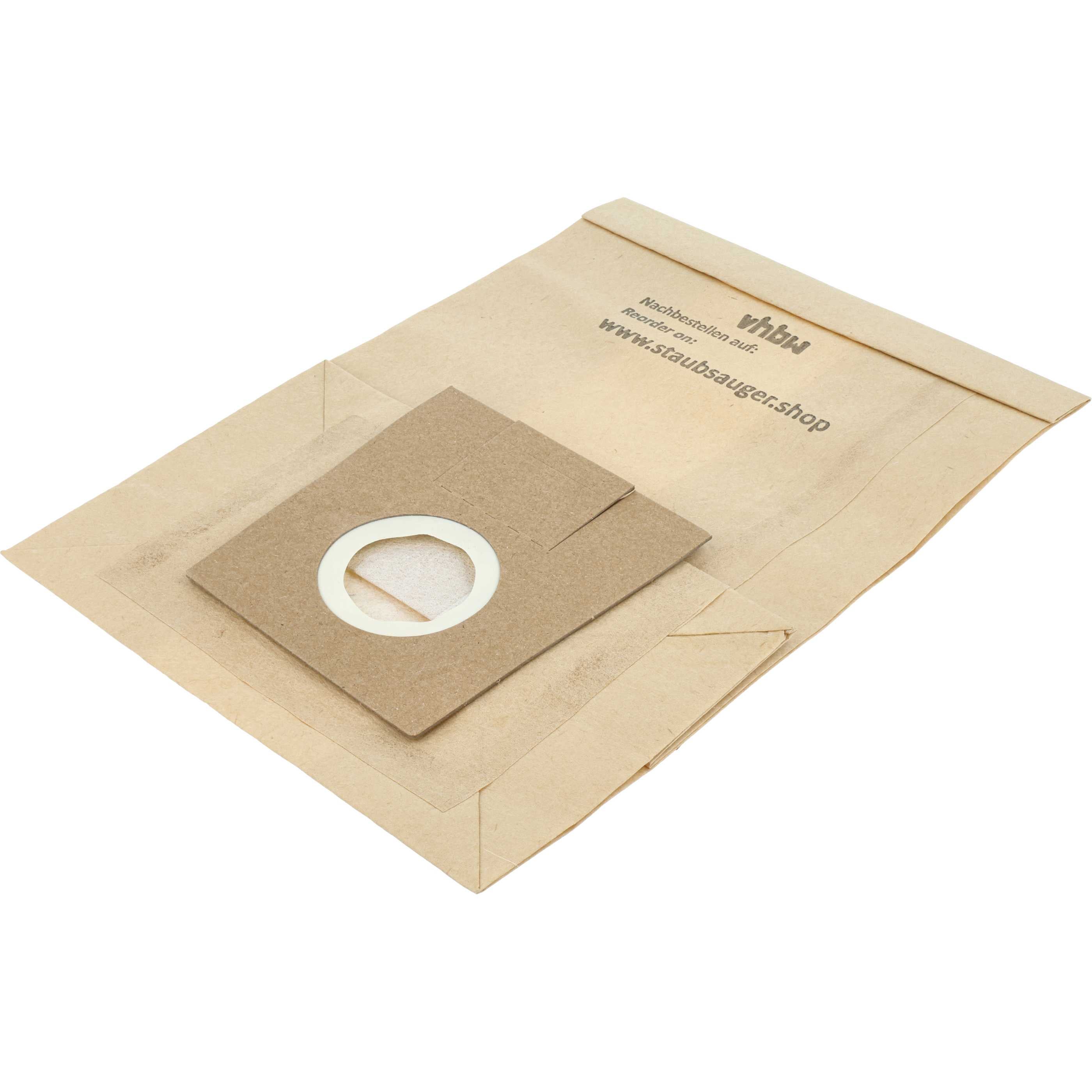 vhbw 10x Sacs compatible avec Lloyds 922/528 aspirateur - papier, 25cm x 19cm - 2