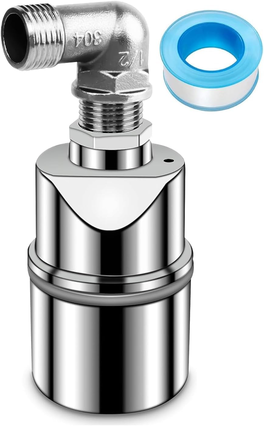 Zawór pływakowy 1-calowy do zbiornika wody basenowej - Automatyczny zawór regulacji poziomu wody - Stal nierdzewna 304 - Niski poziom wody