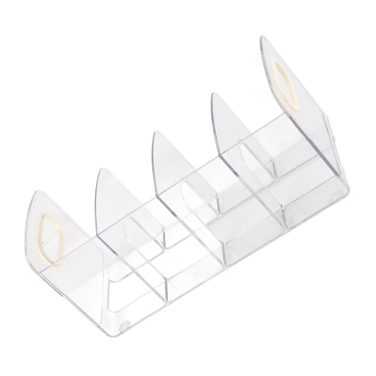 Organiseur De Table Amovible 4 Compartiments - Range Documents Et Livres Pour Bureau Et Chambre