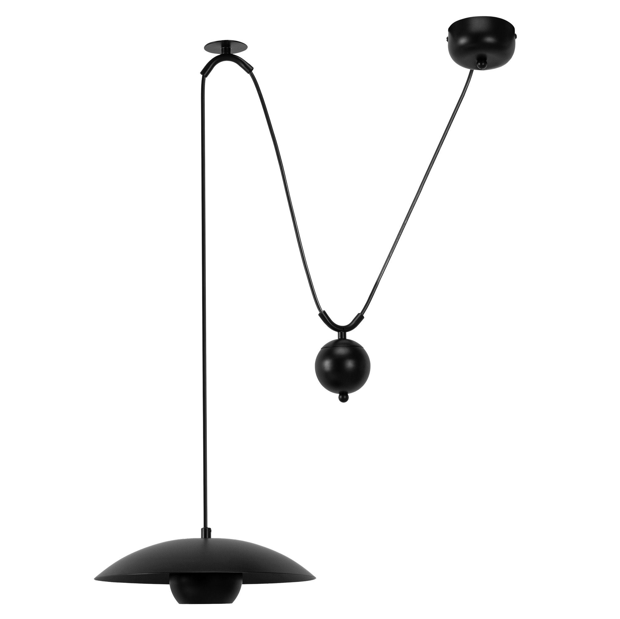 Toolight Lampă De Tavan APP1450-1CP Black