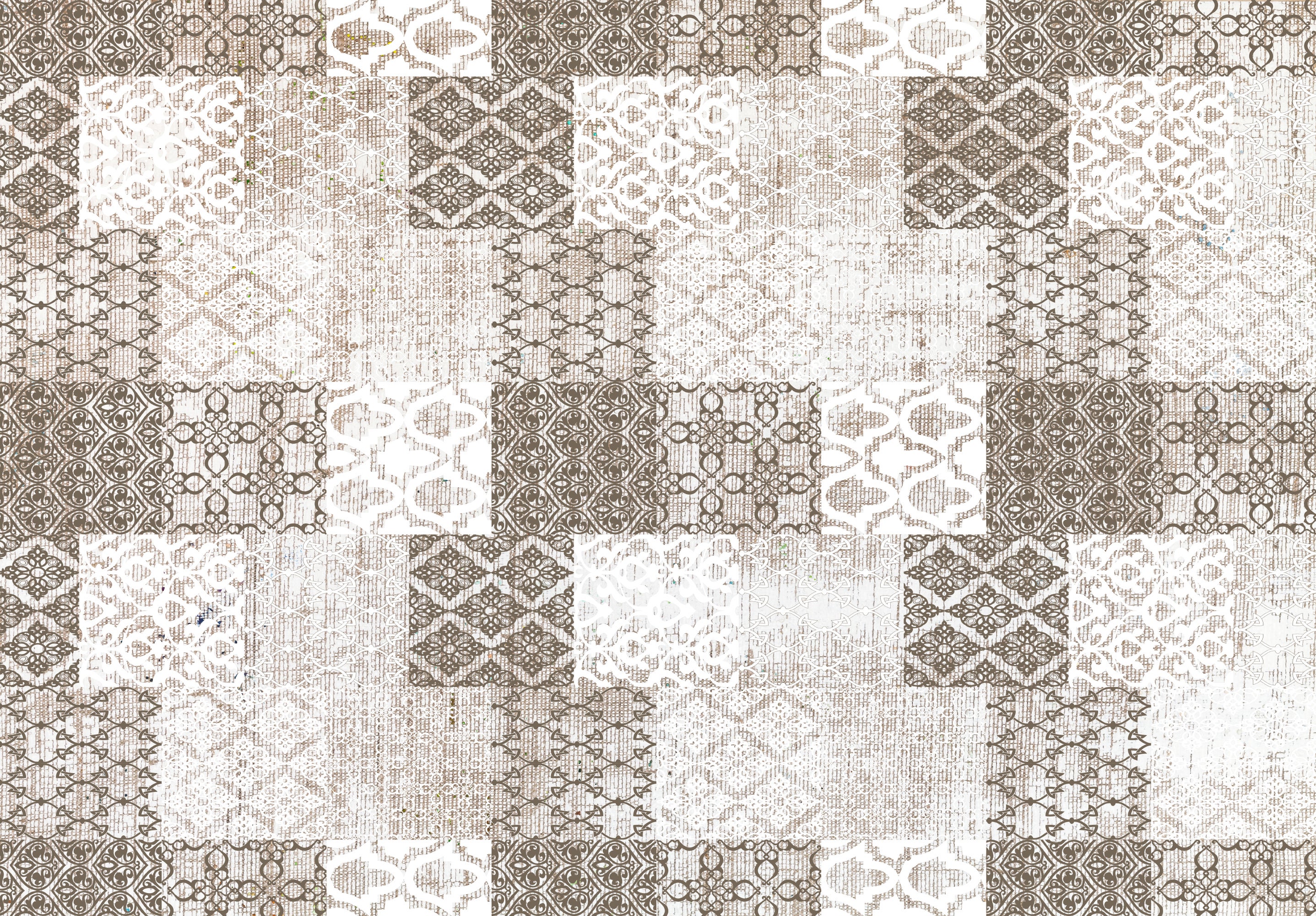 Alfombra de vinilo, omaira 160x230 cm - pvc antideslizante, lisa impresa, vinilica para cocina o salón, lavable