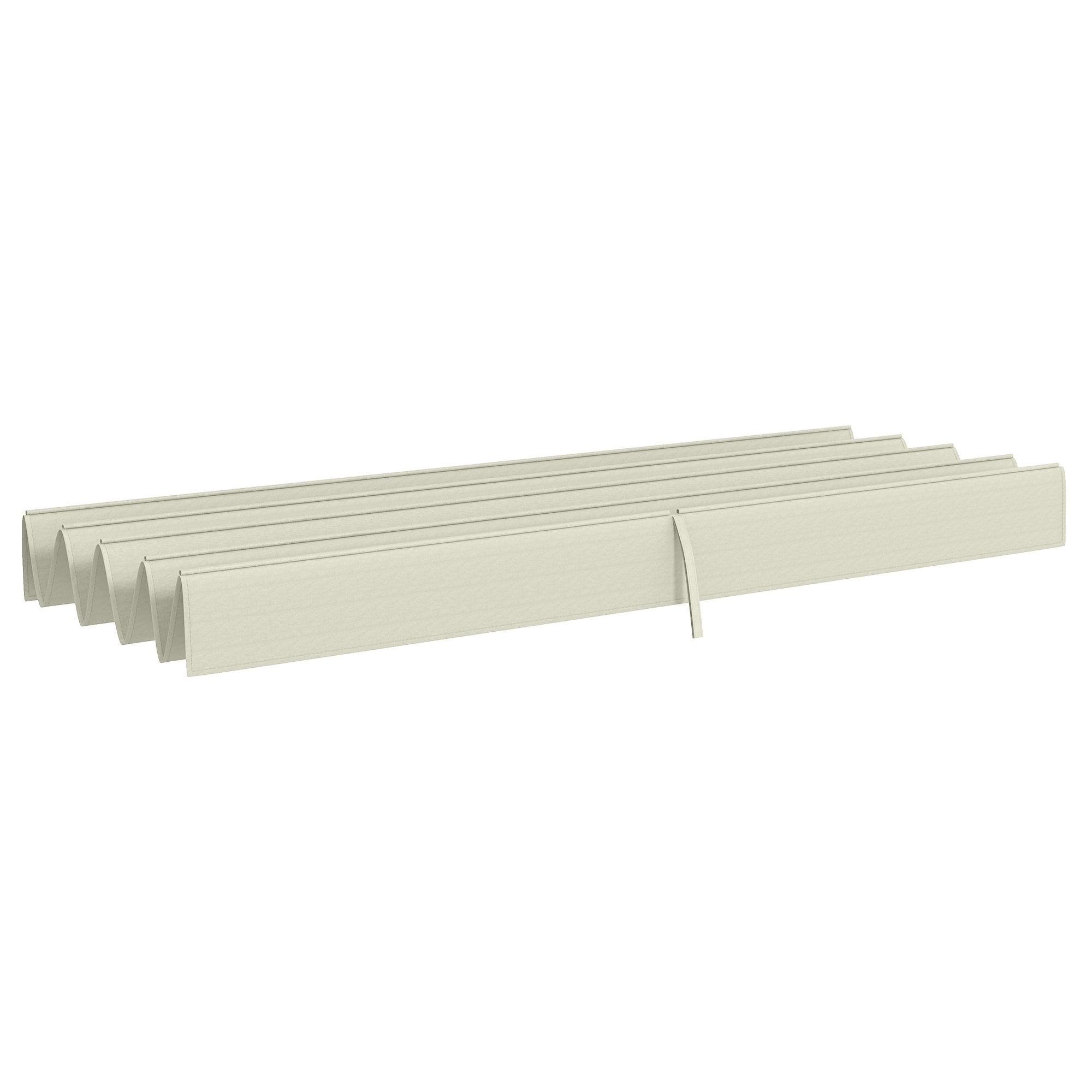 Techo de Pérgola Outsunny Poliéster Crema 286x245 cm - 7