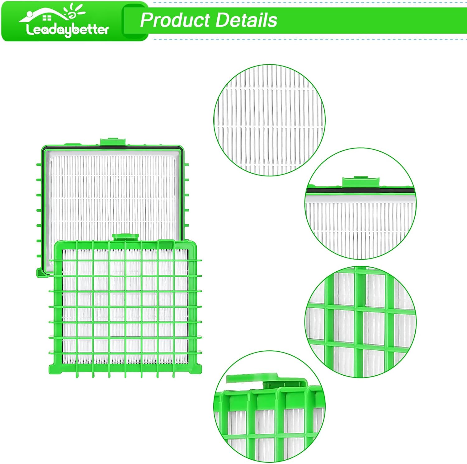 Filtre hepa pour aspirateur Rowenta Silence Force, (Lock System), Compact, ExtrCme, Extreme Compact comme ZR002901. - 3