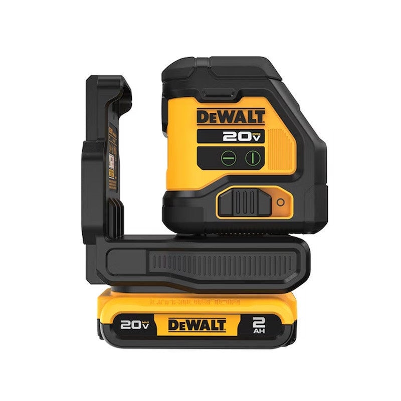 DEWALT XR 18V laser trasversale compatto a raggi verdi - 1 batterie 2,0 Ah - DCLE34021D1-QW - 3