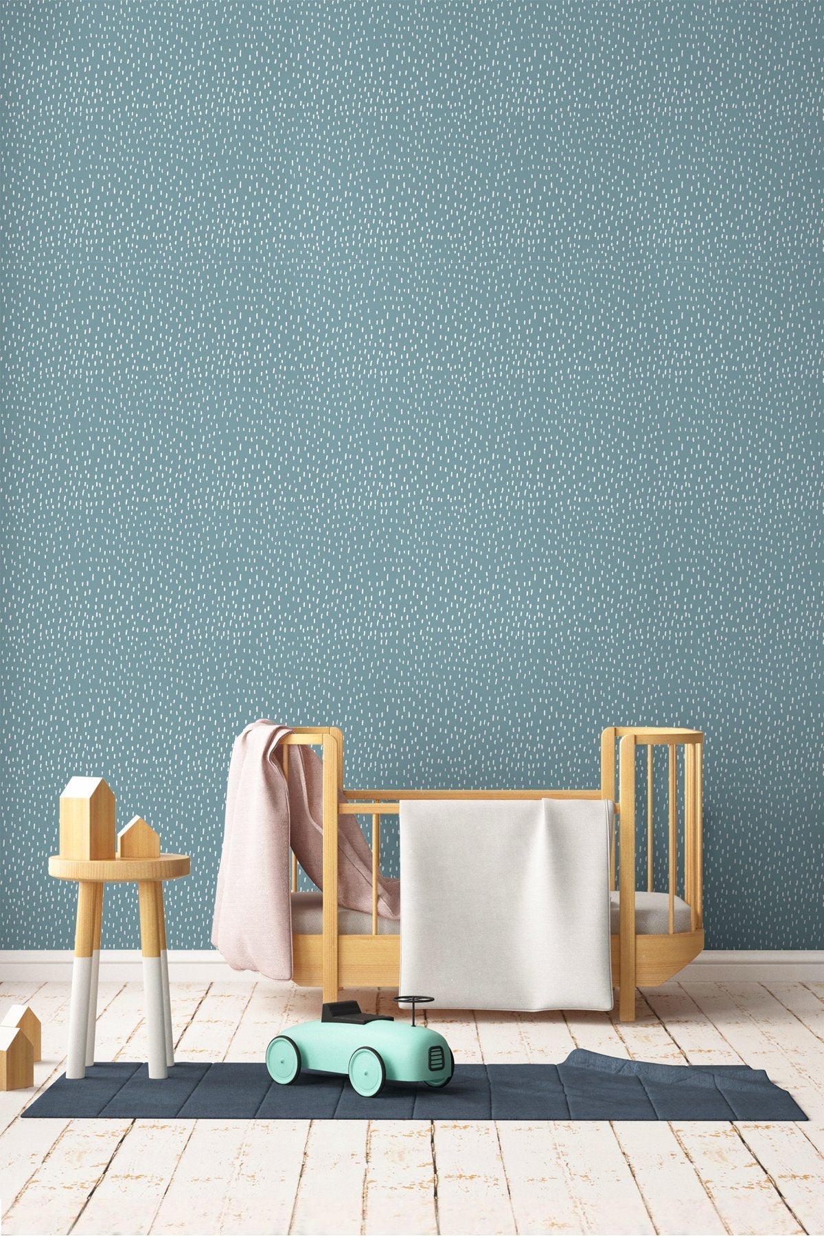Papel pintado rain - pack 2 rollos 55 x 300 cm