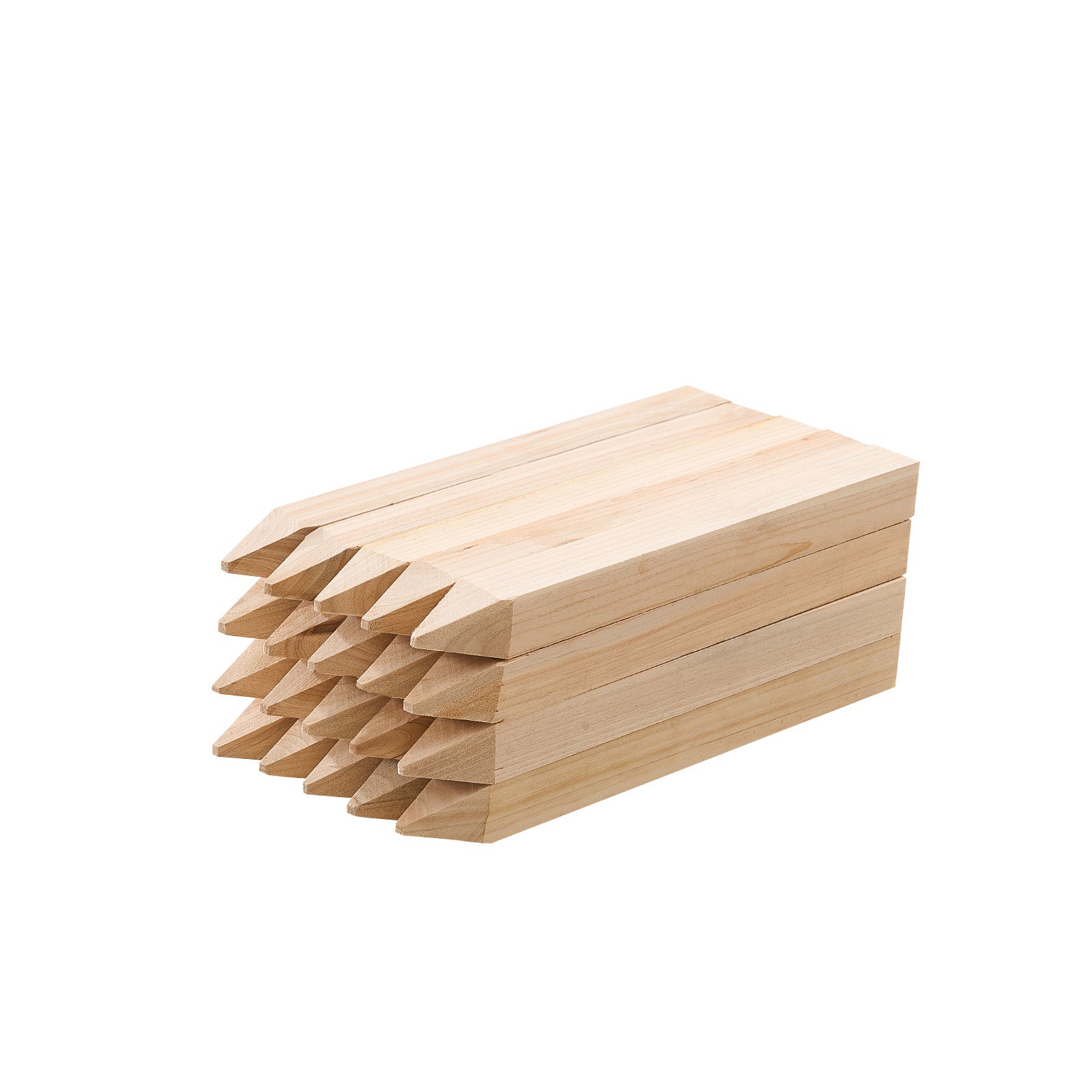 Picchetti recinzione giardino VEVOR, confezione 20, 25,4 x 25,4 x 304,8 mm, delimitazione aree giardino, supporto per la crescita delle piante - 9