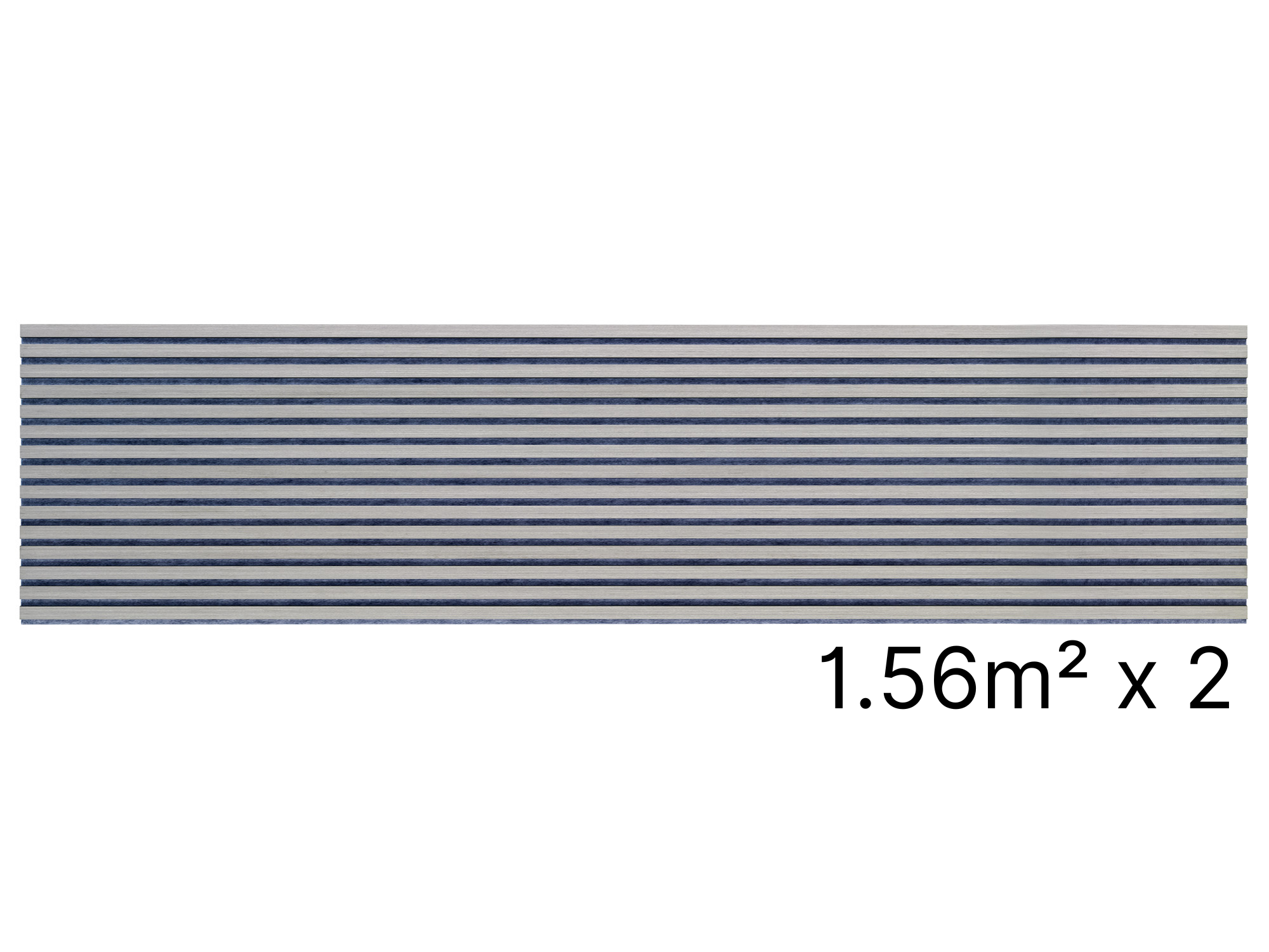 Lot de 2 panneaux acoustiques en bois - Revêtement mural insonorisant autocollant - Panneaux acoustiques décoratifs en chêne