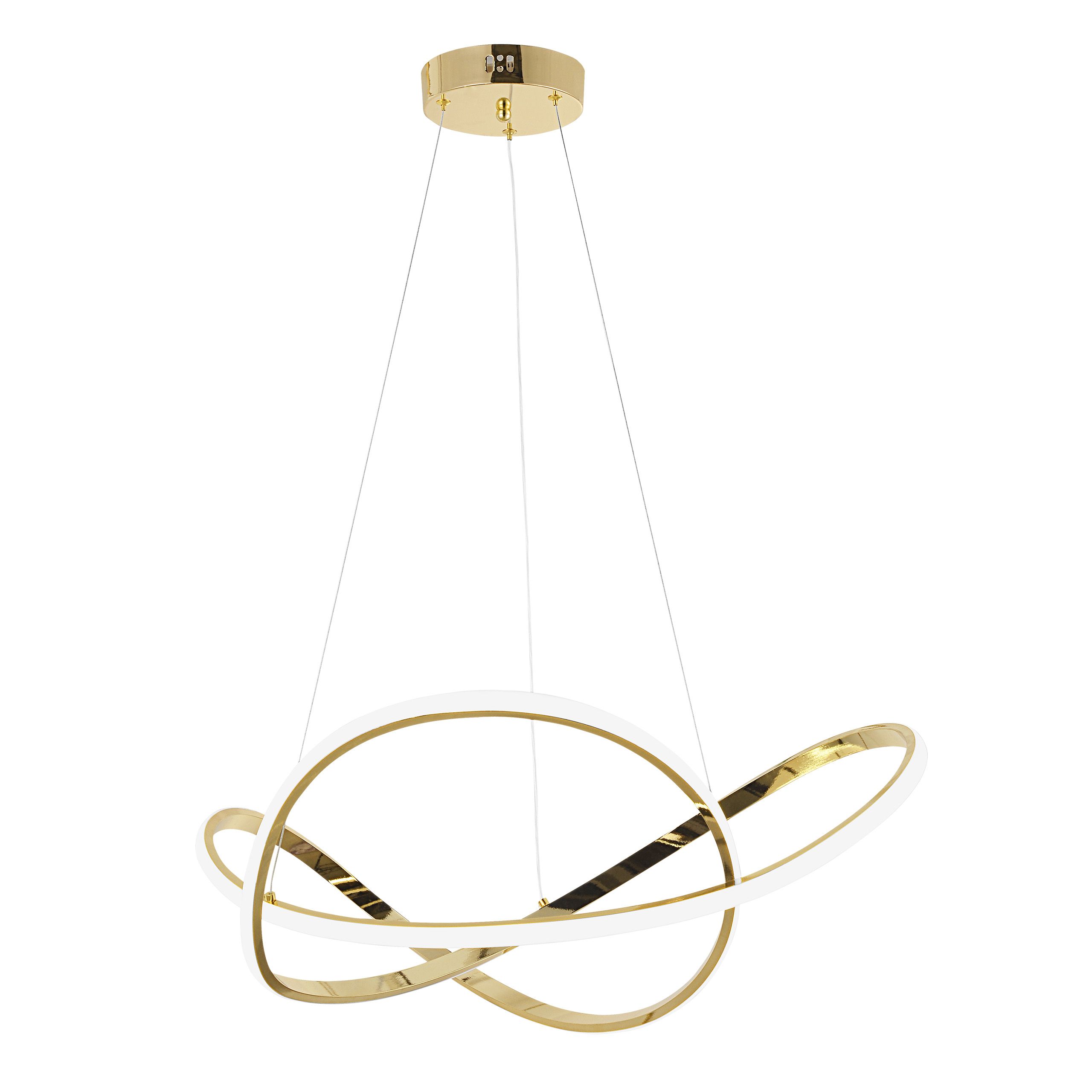 Lampa Sufitowa Wisząca Toolight LED G078-1Cp Złota