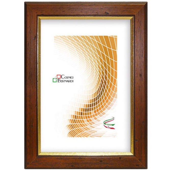 WANDStyle cornice foto legno 13x18 cm, cornici da parete, cornice moderno 18x13 cm, portafoto da parete, cornici foto bianco per appendere e posizionare, Photo Frame H950 - Made in Germany