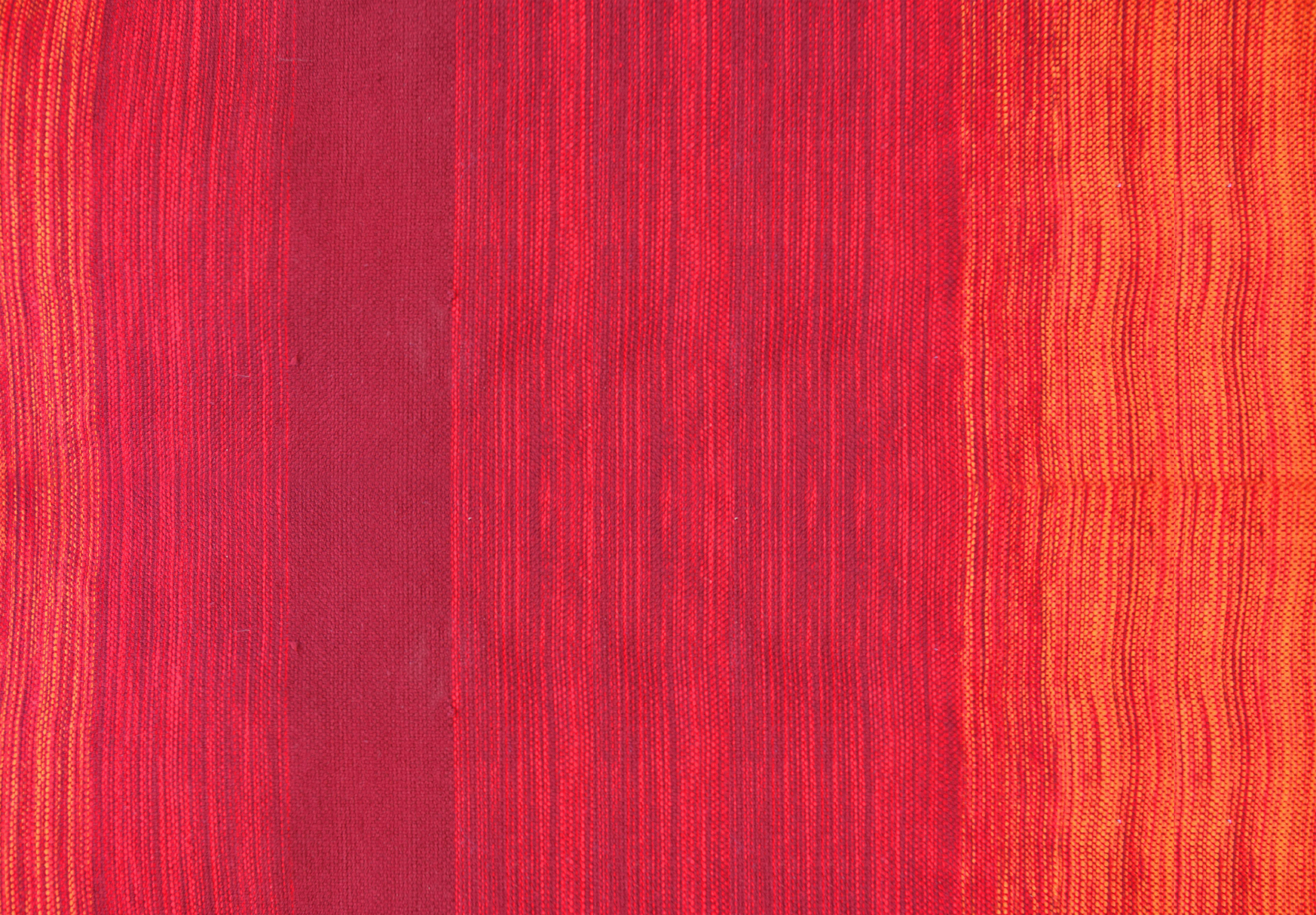 Alfombra de vinilo, feeling red 160x230 cm - pvc antideslizante, lisa impresa, vinilica para cocina o salón, lavable