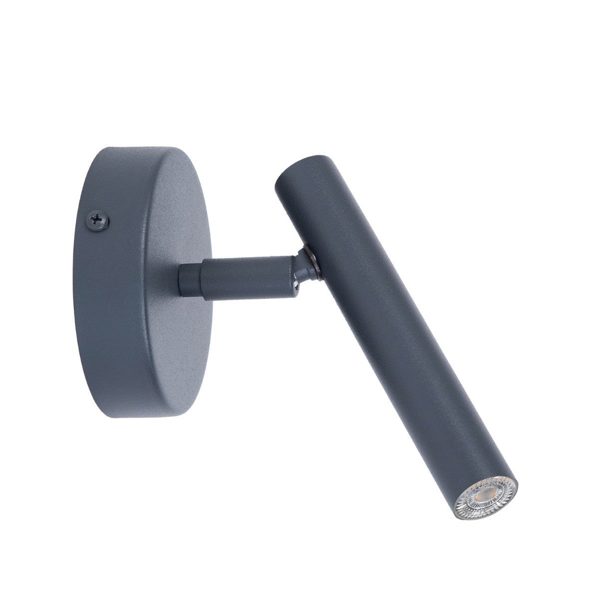 Kinkiet nowoczesny SOPEL grafitowy 1xG9x3W wym: 15x10x16 cm IP20 Sigma Lighting