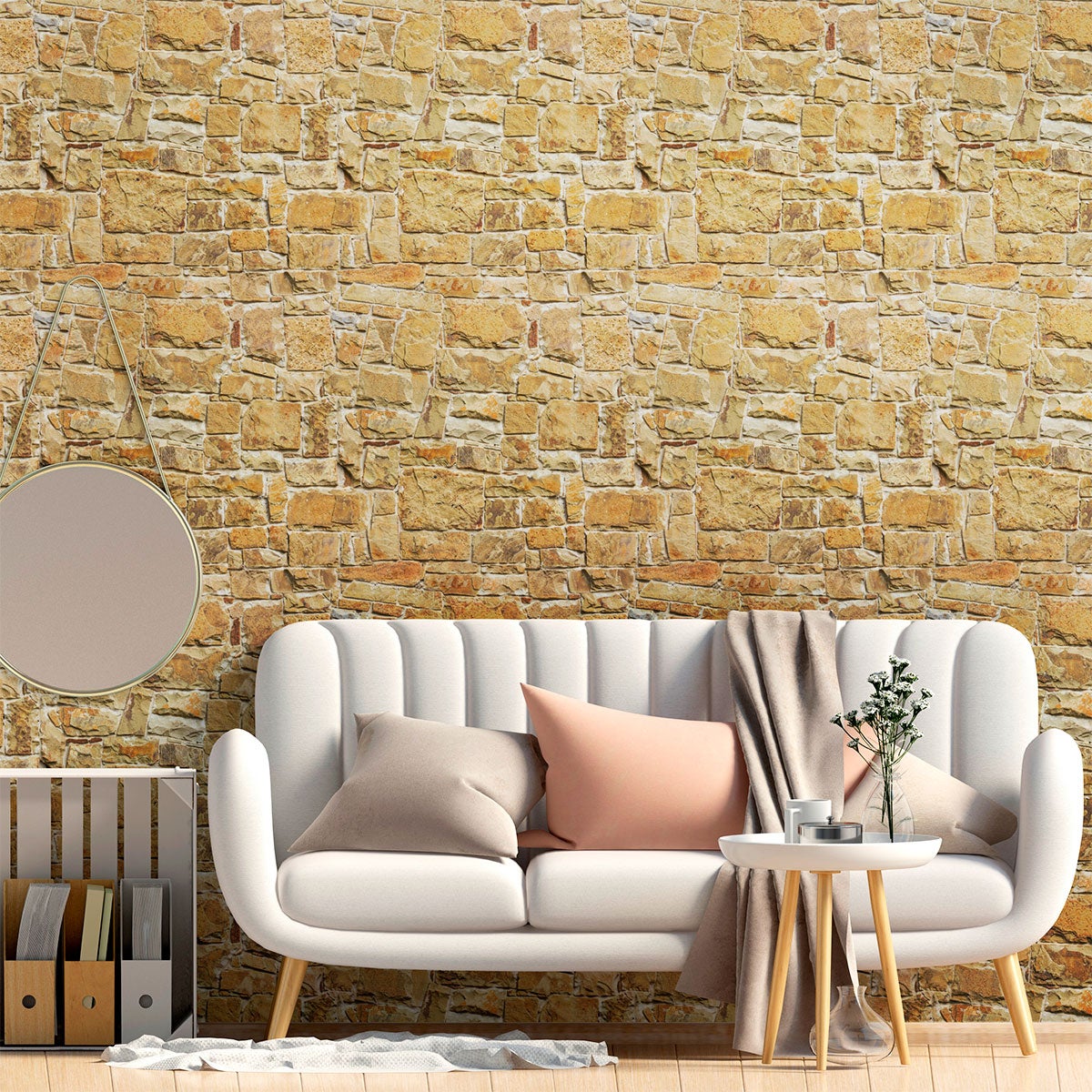 Adesivi pietre di Charente - Sticker adesivo - adesivi murali - 30x30cm - 5