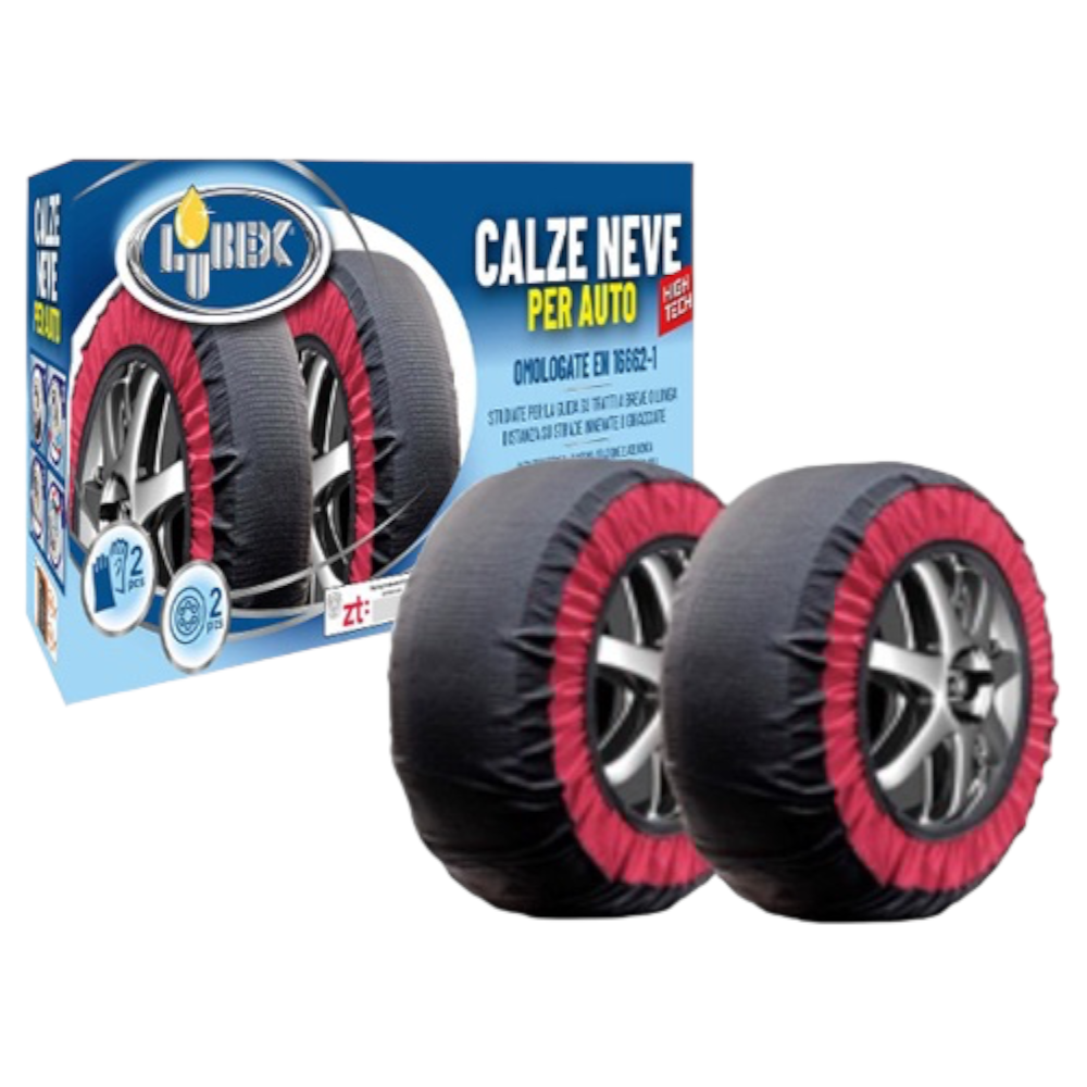 Calze da neve ad alta resistenza universali omologate per auto LUBEX - XXL - 3
