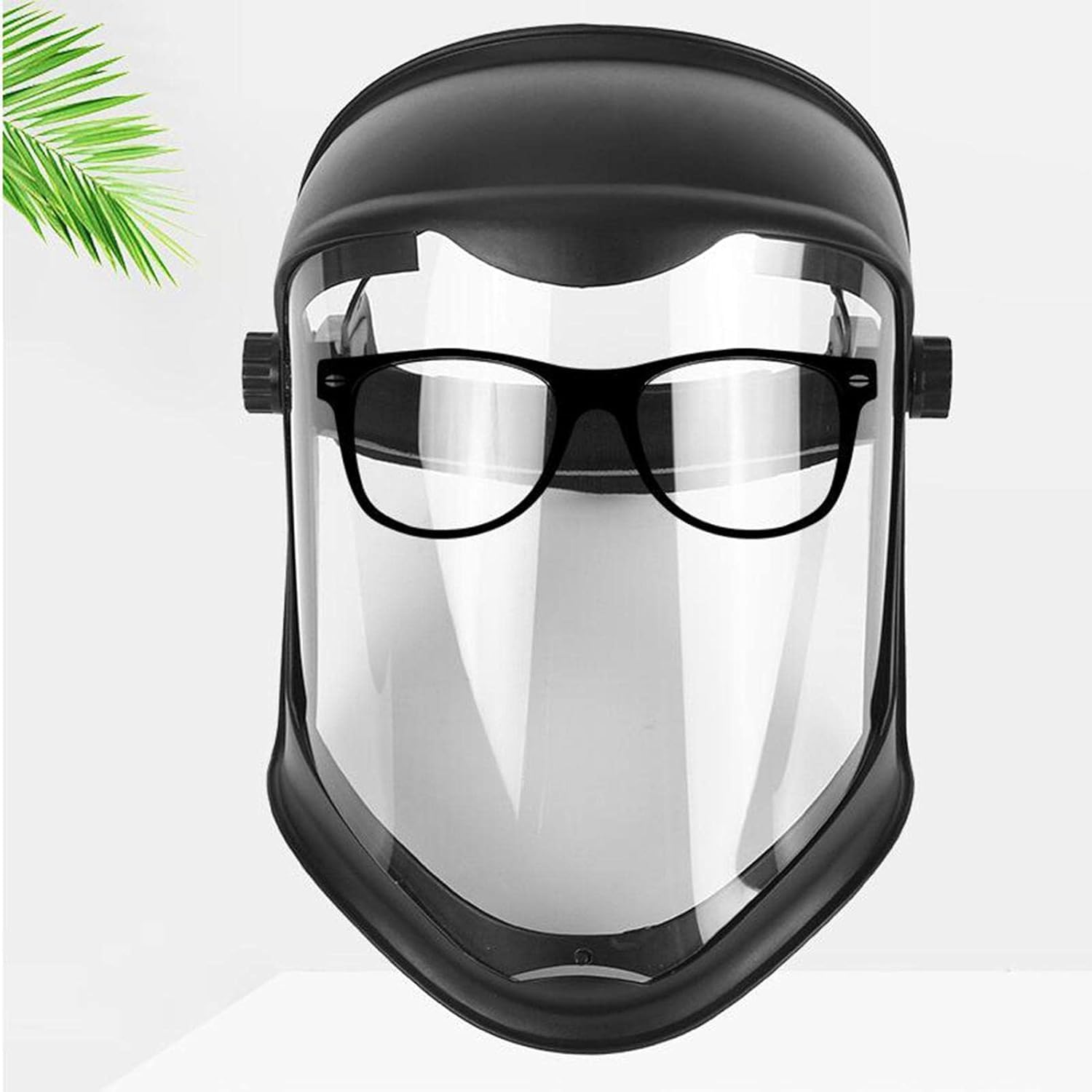 Écran Facial Anti-Buée - Visière de Sécurité, Protection Contre Chutes et Meulage, Double Bandeau Confort - 4