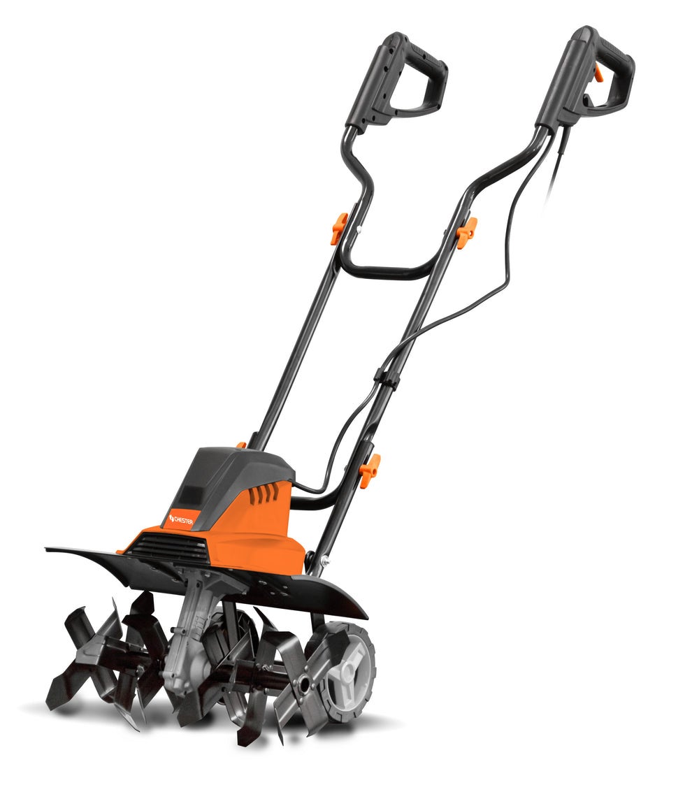 Motobineuse lectrique 1500W 6 fraises, 45 cm de largeur, profondeur 22 cm  CHESTER | Leroy Merlin