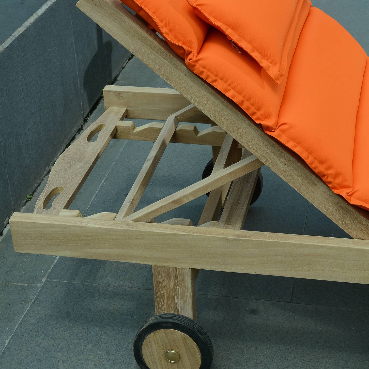 Bain de Soleil en teck massif Palawan - 6