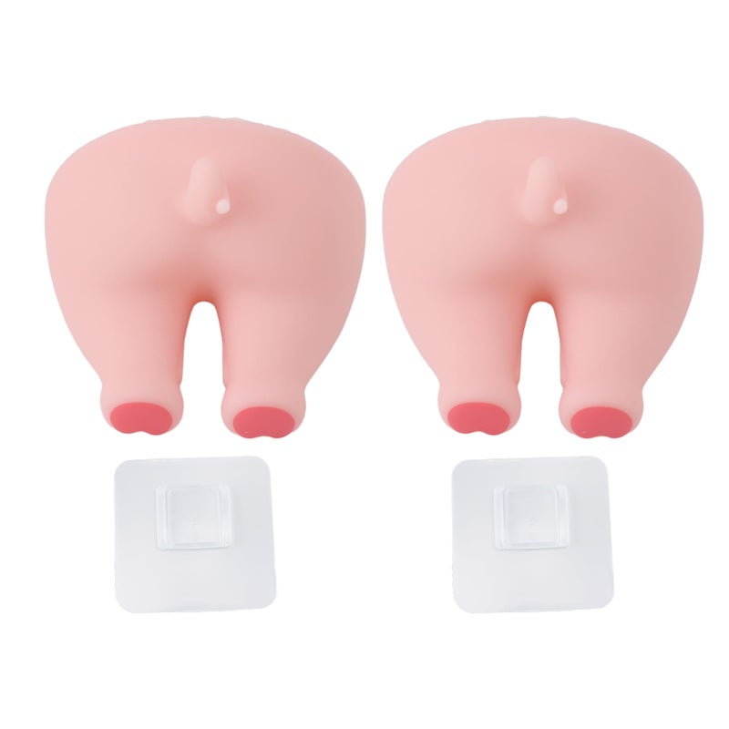 Uroczy uchwyt na szczoteczki do zębów w kształcie zwierzątka z kreskówki, montowany na ścianie, do kuchni, łazienki, wieszak do zawieszania