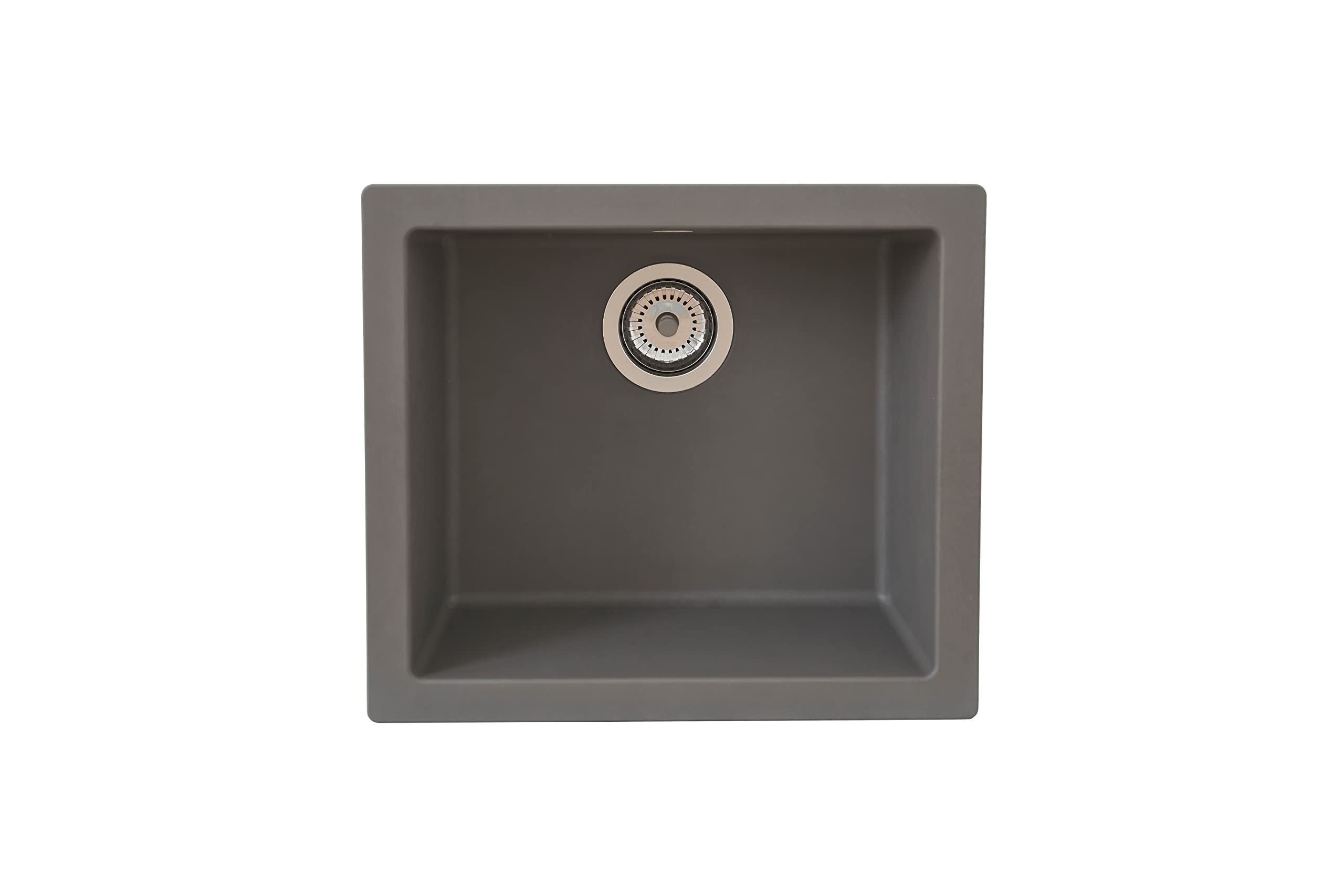 Lavello Da Incasso Respekta Ohio Mineralite - 1 Vasca 66x50cm Bianco Per Base 60cm - Foto 2