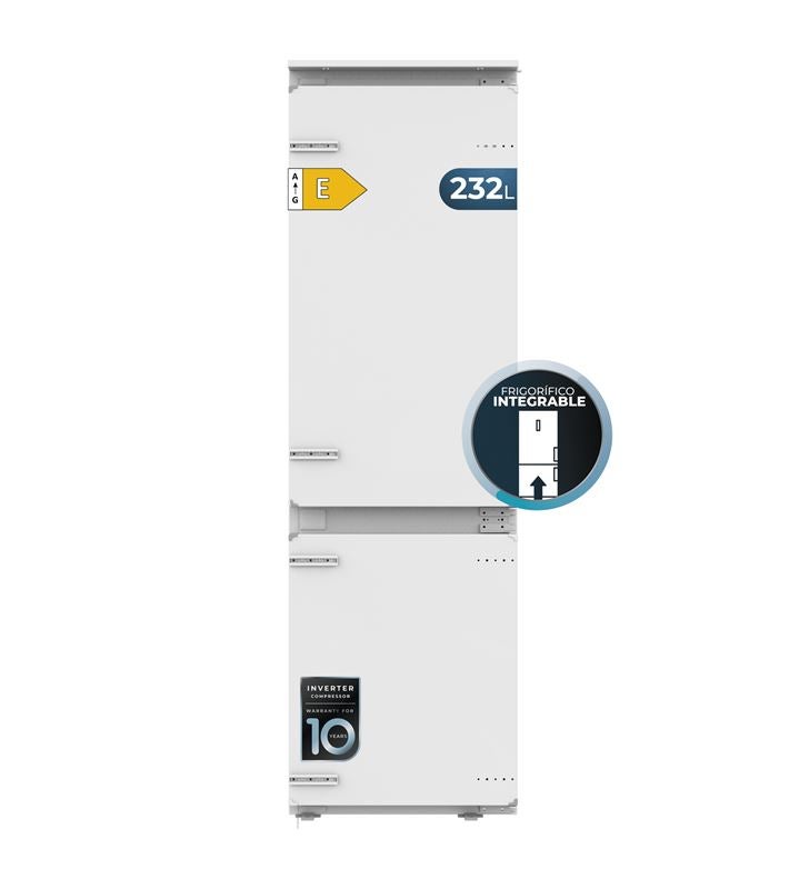 Cecotec A01_eu01_100595 Bolero Coolmarket Combi Bi-S Mc 232 E Alto 177 Ancho 54Cm Capacidad 232 Litros , Leroy Merlin