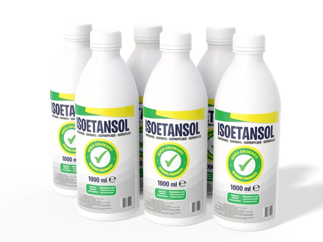 6x1 IPA PURO ISOETANSOL 100AE, Isopropanolo, Alcool Isopropilico, Alcool Pulizia Stampanti 3D, Elettronica, Detergente per Vaschette ad